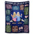 Gifts For Colleagues, Gift For Bestie - 10 Reasons Why You Are My Bestie Backside - Personalized Fleece Blanket, Sherpa Blanket