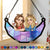 Gift For Bestie - Besties Best Friends Sisters Together - Personalized Window Hanging Suncatcher Ornament