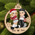 Gift For Couples - Christmas Couple Y2K - Personalized Wooden Cutout Ornament