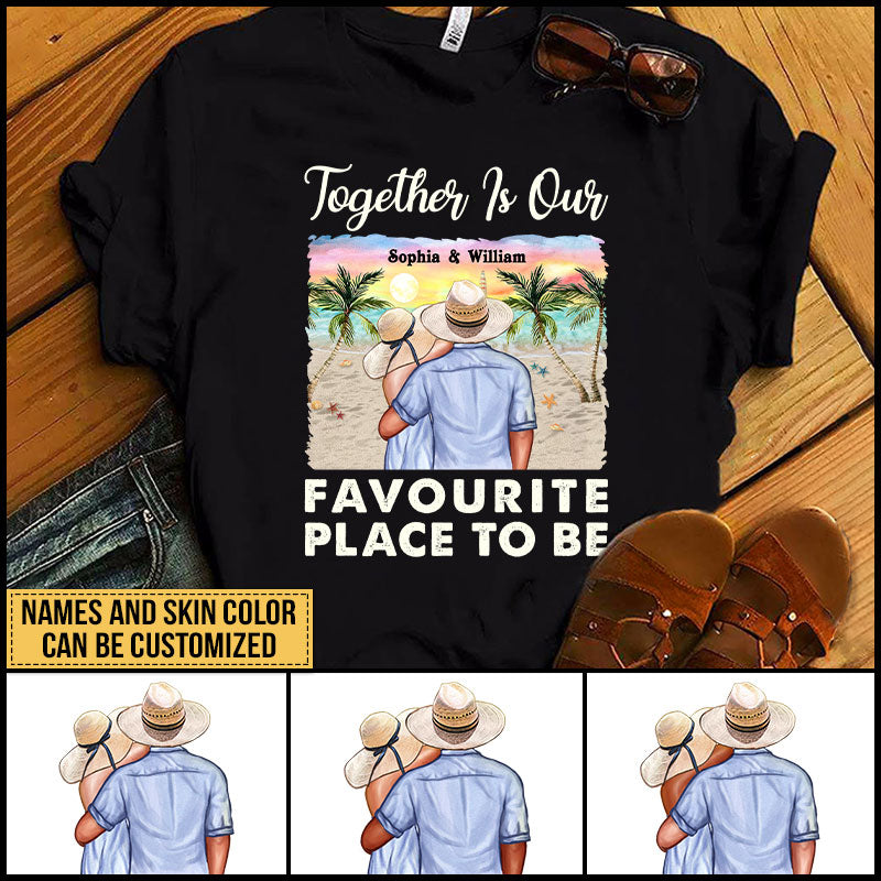 Beach Couple Married Dressed Together Is Our Favourite Custom T Shirt