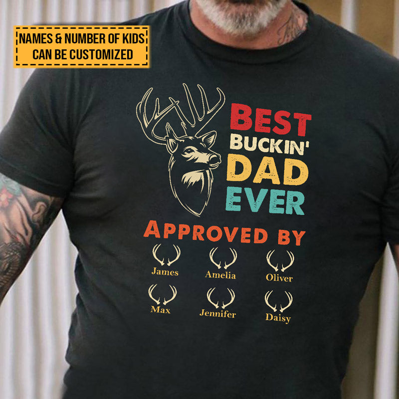 best buckin dad shirt