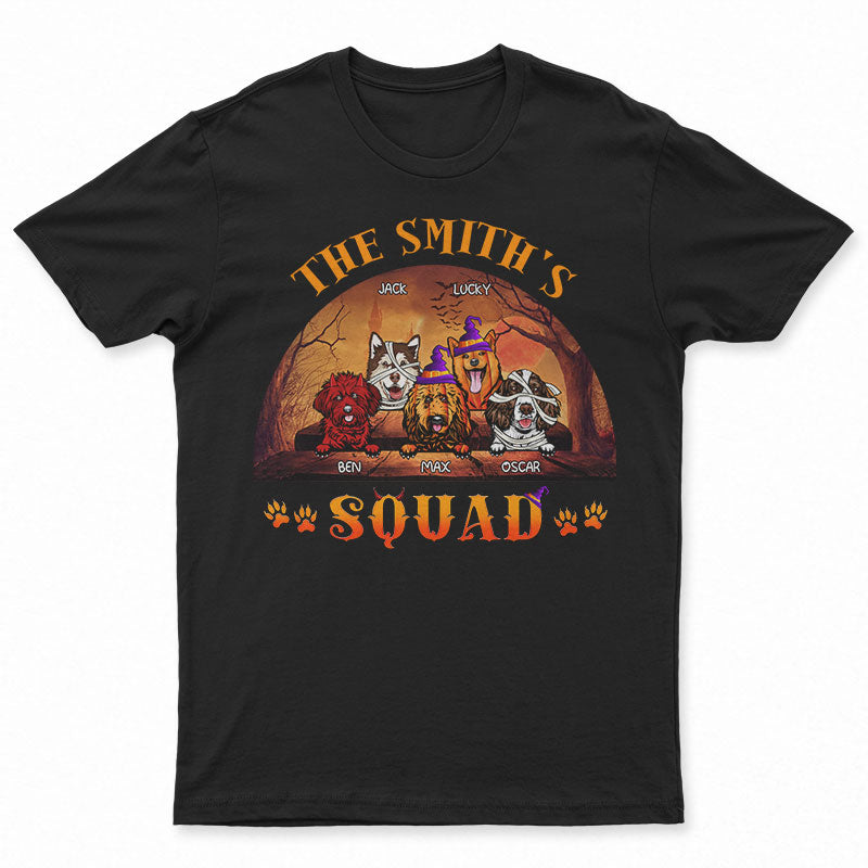 Dog Cosplay Squad - Halloween Gift For Dog Lovers - Personalized Custom T Shirt