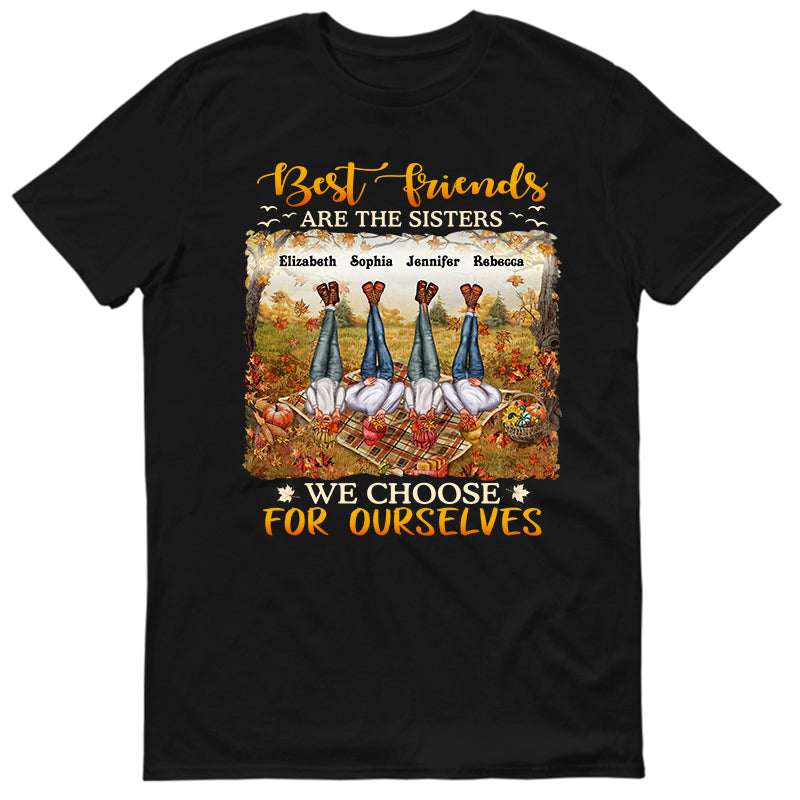 Autumn Bestie Choose For Ourselves - Personalized Custom T Shirt