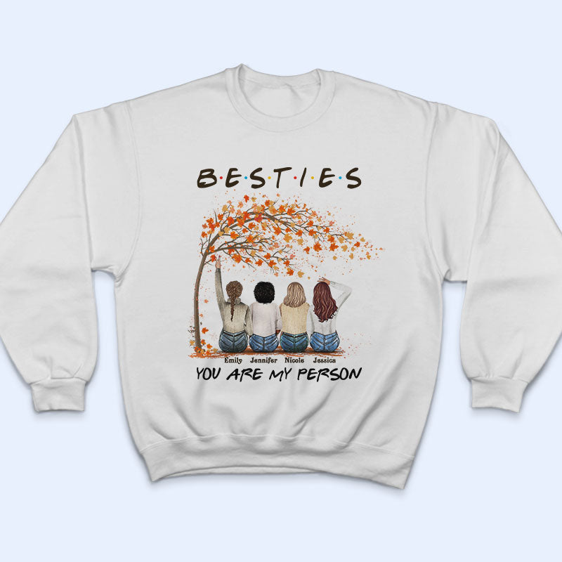 Autumn Best Friends Besties You Are My Person Bff Gift