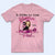 In October We Wear Pink - Gift For Breast Cancer Supporters - Personalized Custom T Shirt