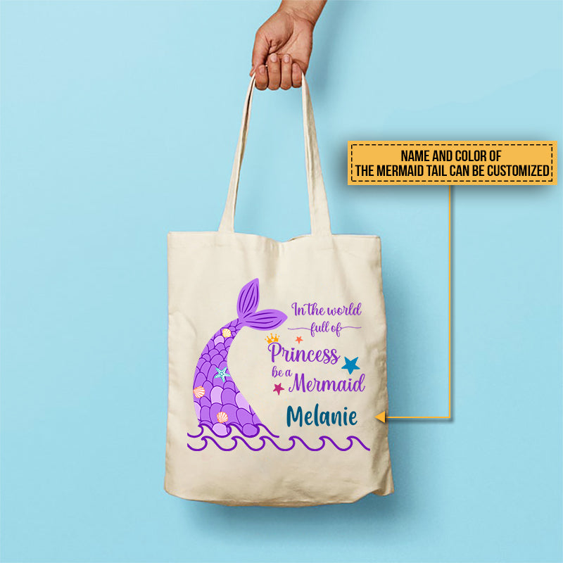 Mermaid Kids World Full Custom Back To Tote - Of Store TH0 Unifamy Princess School Bag