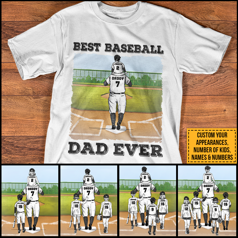 Football Dad Shirt' Unisex Baseball T-Shirt