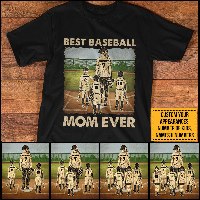 Personalized Baseball Mom Shirt Baseball Sweatshirt Baseball 